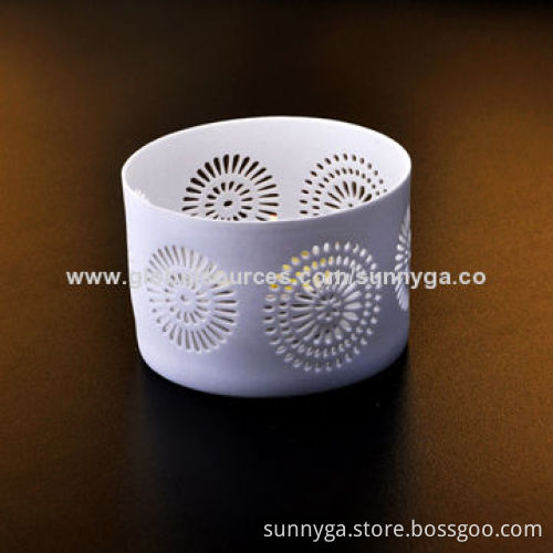 Ceramic Candle Holder, 78mm Bottom Diameter, 55mm Height